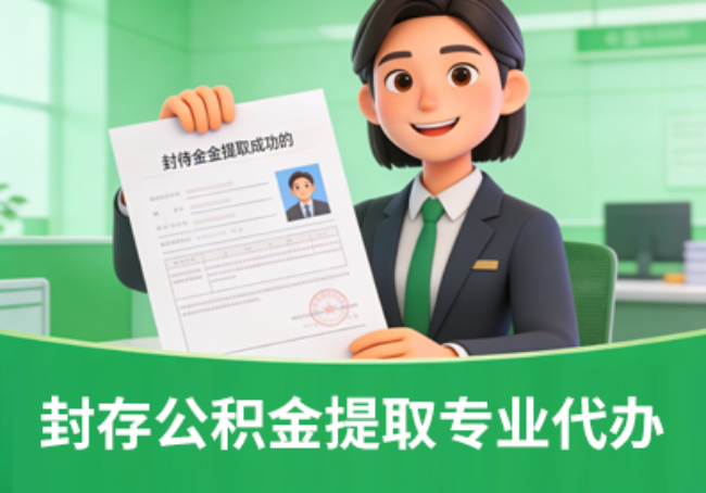 菏泽封存公积金代办提取